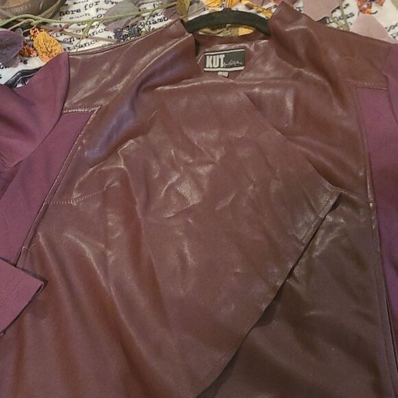 Kut from the kloth leather mojo jacket - Picture 2 of 7